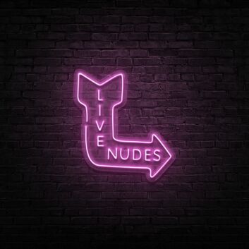 Live Nudes Neon Sign