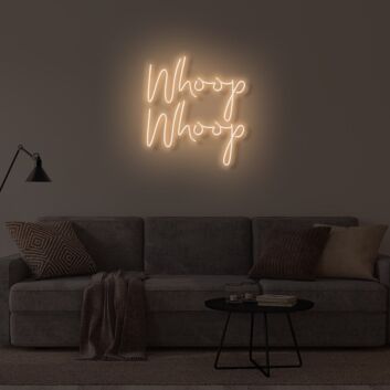 Whoop Whoop LED Sign