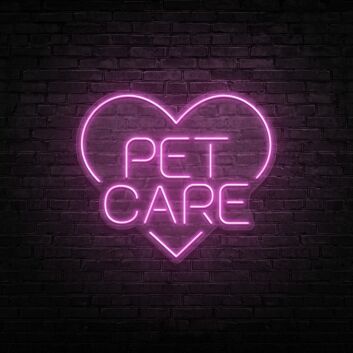 Pet Care Neon Sign