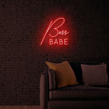Boss Babe LED Neon Sign