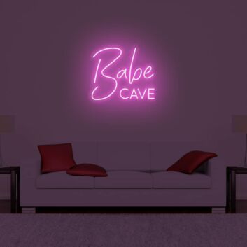 Babe Cave LED Neon Sign