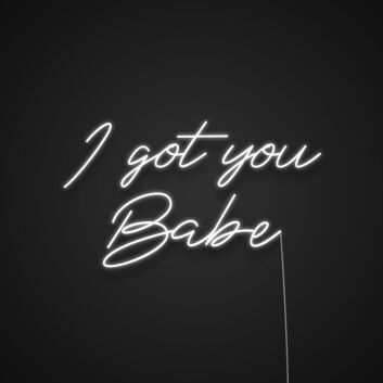 I Got You Babe Neon Sign