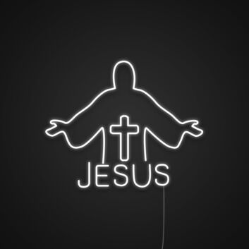 Jesus Neon Sign