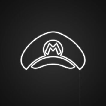 Mario Hat Neon Sign