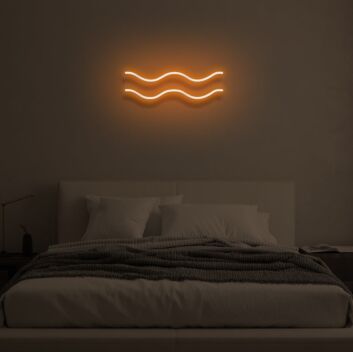 &quot;WATER BEARER, 11th Sign&quot; LED Neon Sign