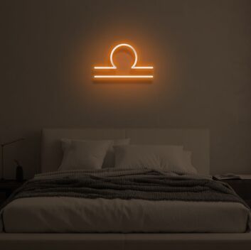 quot;LIBRA&quot; LED Neon Sign