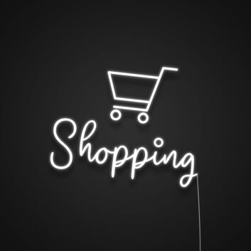 Shopping Neon Sign