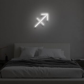 &quot;SAGITTARIUS&quot; LED Neon Sign