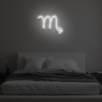 quot;SCORPIO&quot; LED Neon Sign