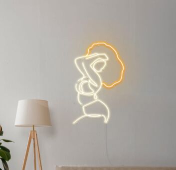 Pose Woman Neon Sign