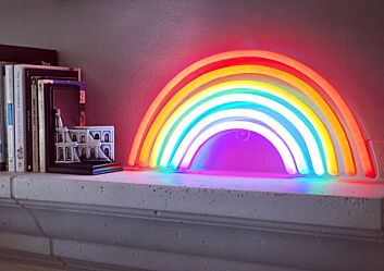 Rainbow Neon Sign