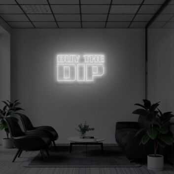 BUY THE DIP&quot; LED Neon Sign