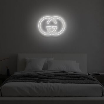 &quot;GG&quot; LED Neon Sign