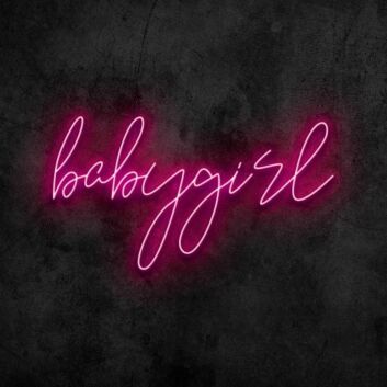 Baby Girl Neon Sign