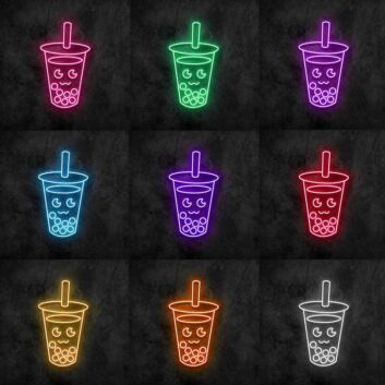 Boba Tea Neon Sign