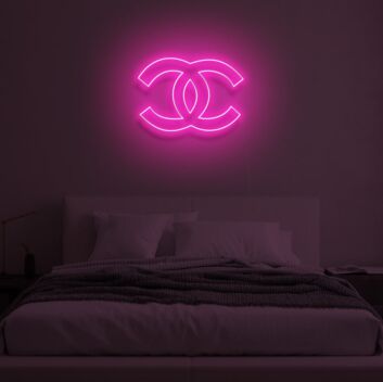 CC" LED Neon Sign