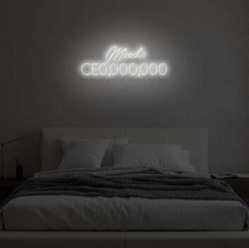 Mood: CE0,000,000 LED Neon Sign
