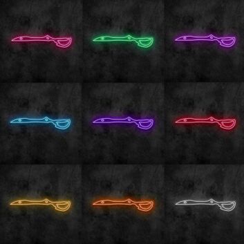 Scissor Blade Neon Sign