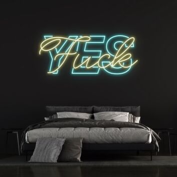 Fuck Yes Neon Sign
