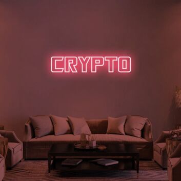 Crypto Neon Sign