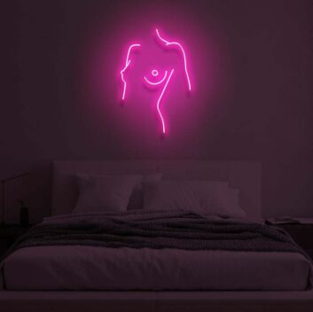 WOMAN BODY&quot; LED Neon Sign