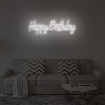 HAPPY BIRTHDAY&quot; LED Neon Sign
