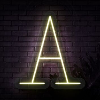 Personalized Initial Letter A Neon Sign MNC41520
