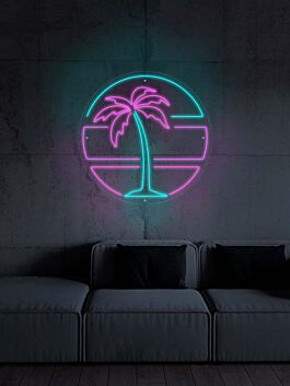 Palm Neon Sign