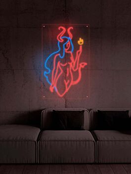Demon Sexy Girl Neon Sign