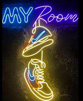 Sneakerhead Hypebeast Room Shoes Neon Sign