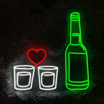 Korea Soju Neon Sign