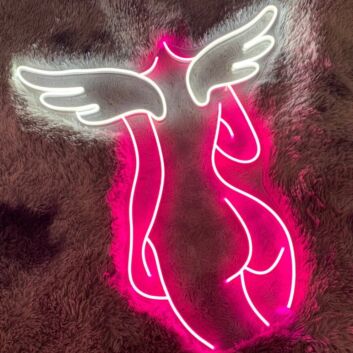 Angel Body Neon Sign