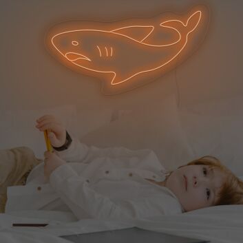 Baby Shark For Childrens Room Neon Sign