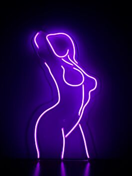 Girl Silhouette &#8211; Led Neon Sign