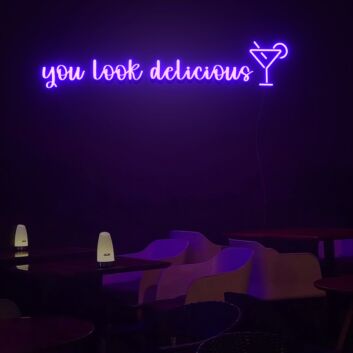 You Look Delicious Neon Sign Custom Neon Sign Lights Night Lamp Led Neon Sign Light For Home Party
