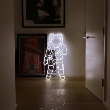 Astronaut Neon Sign