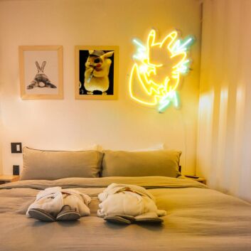 Pikachu Lightning Blast Neon Sign