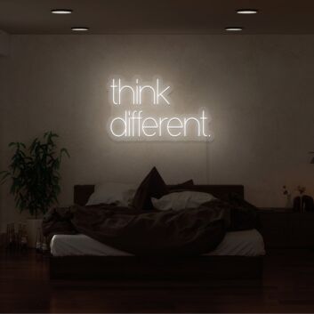 Think Different Neon Sign