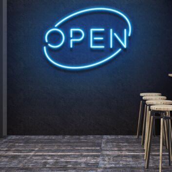 Open &#8211; Led Neon Sign