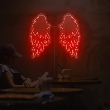 Angel Wings Neon Sign