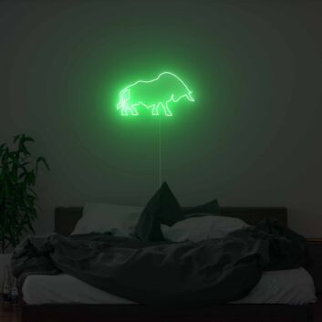 Bull Neon Sign