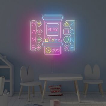 Game Station Neon Sign