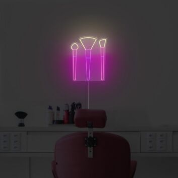 Makeup Brush Neon Sign