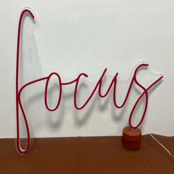 Focus  Led Neon Sign