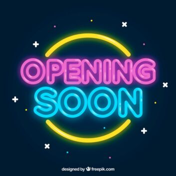 Opening Soon Neon Sign