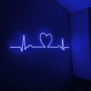 Heart Beat Neon Sign