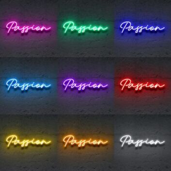 Passion&#39; Neon Sign