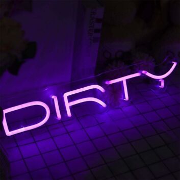 Dirty Neon Sign