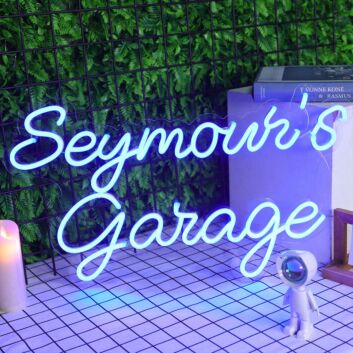 Seymoun&#039;S Garage Neon Sign