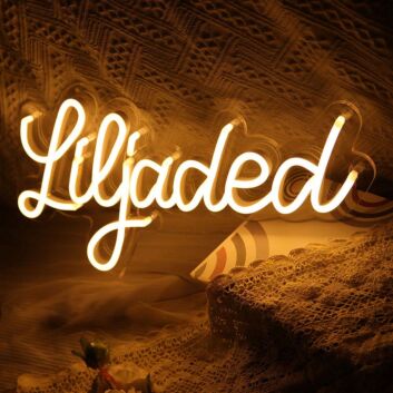 Liljaded Neon Sign